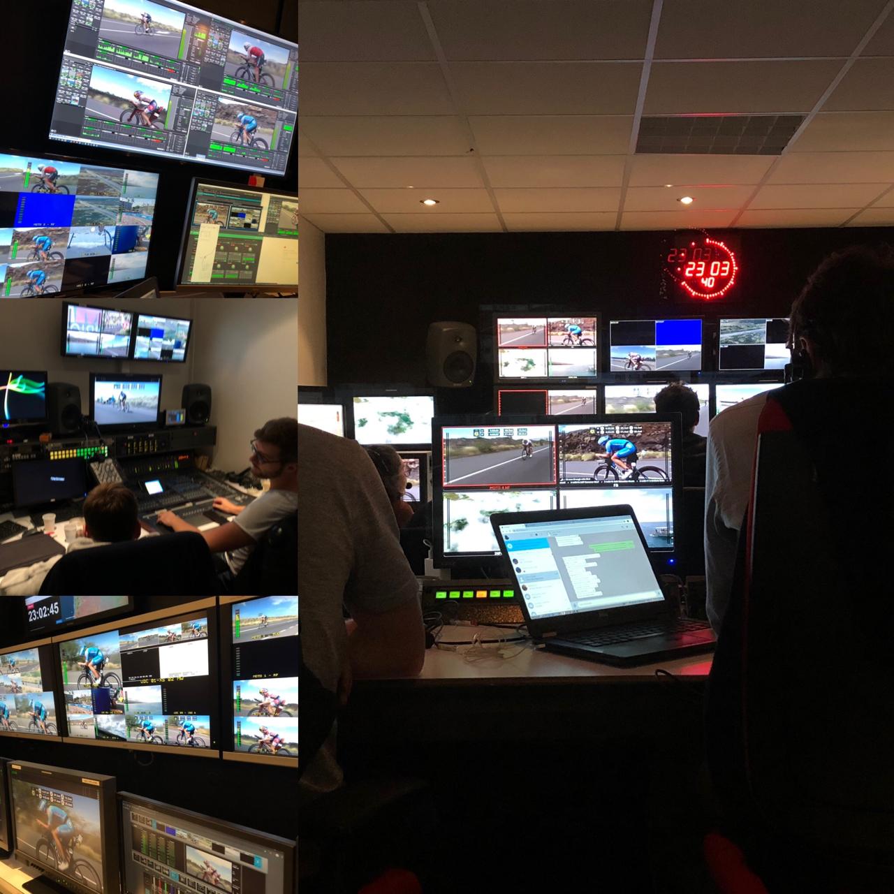AMP Visual TV remotely produce Ironman finals over public internet with TVU solutions
