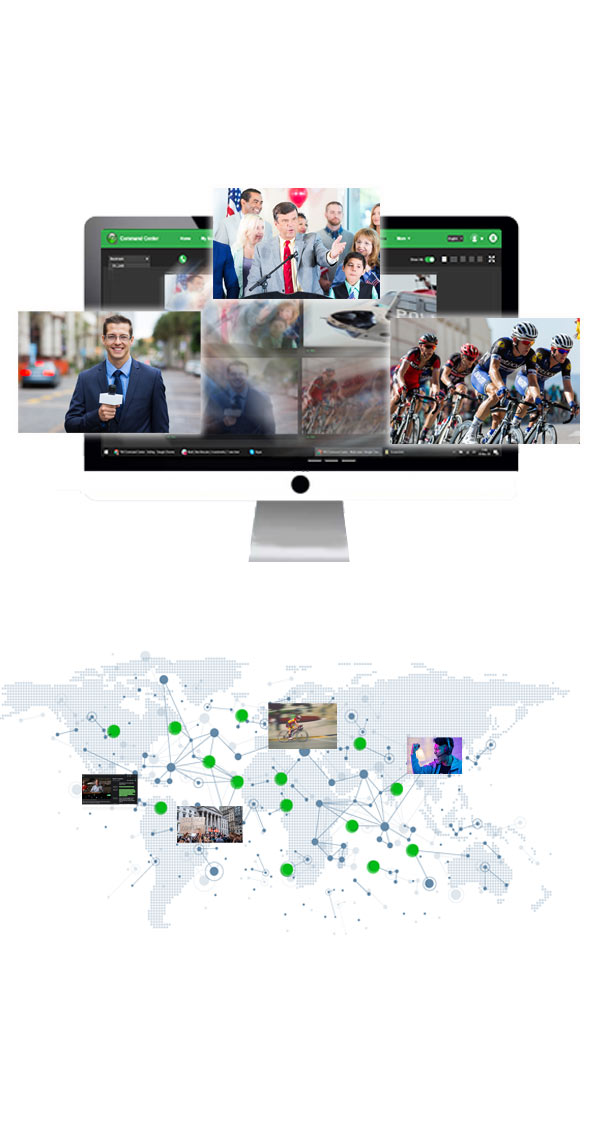 TVU Grid : potente y escalable conmutación de vídeo en vivo basada en IP, enrutamiento y distribución
