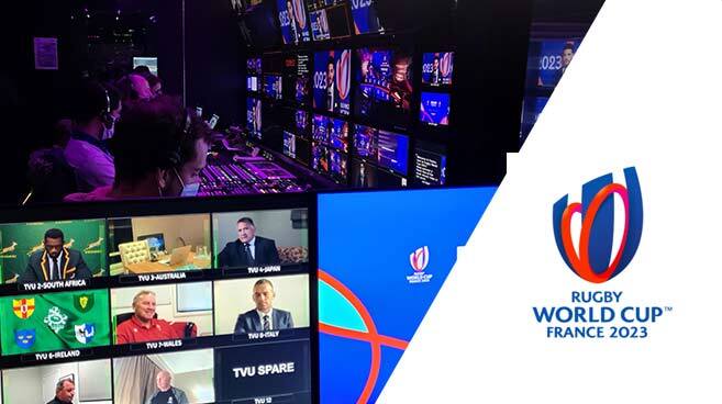 Live Broadcast and Remote Production Rugby World Cup