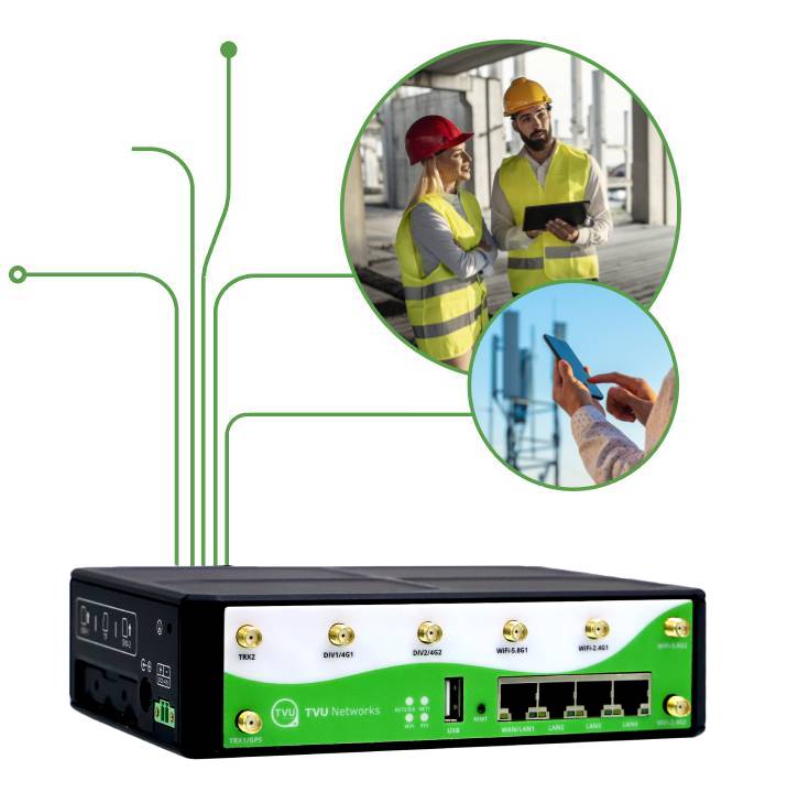 tvu iot router for construction sites