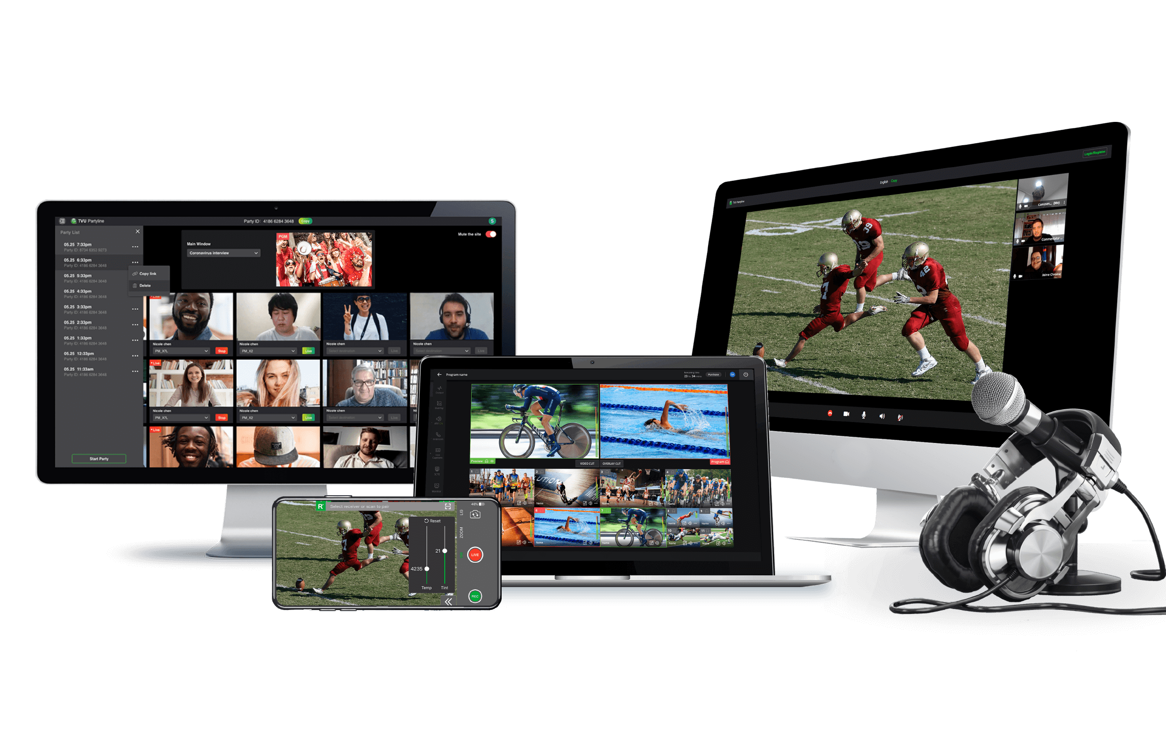 College sports best live streaming and broadcasting solutions
