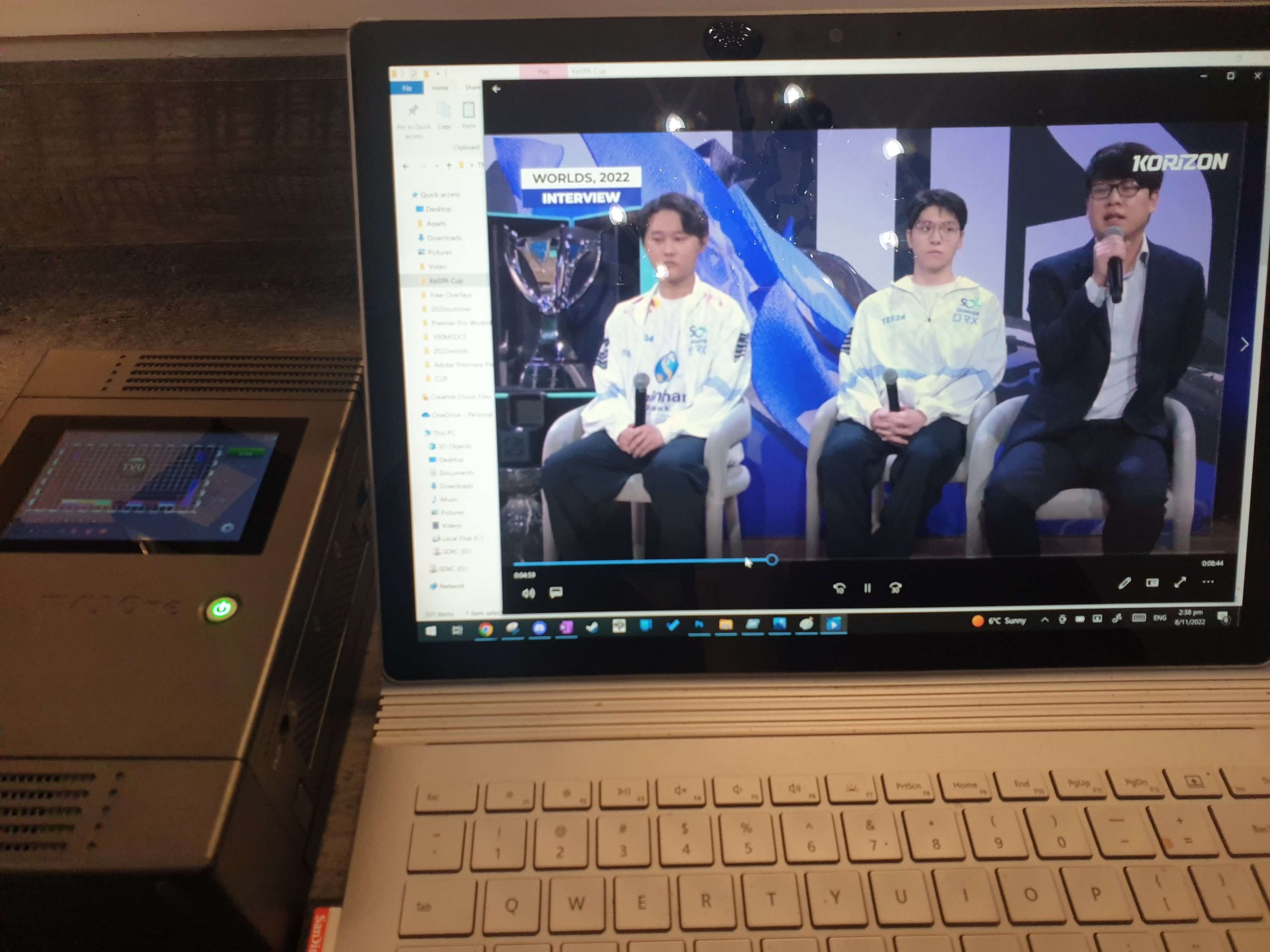 TVU live video transmitters solve bandwith for League of Legends World Championship live streaming